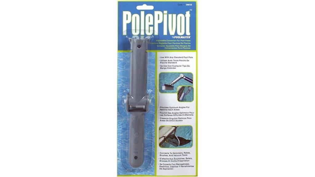 pool cleaning pole pivot