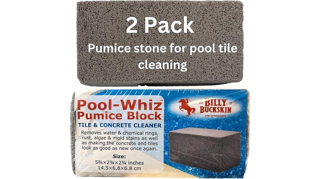 pool cleaning pumice blocks