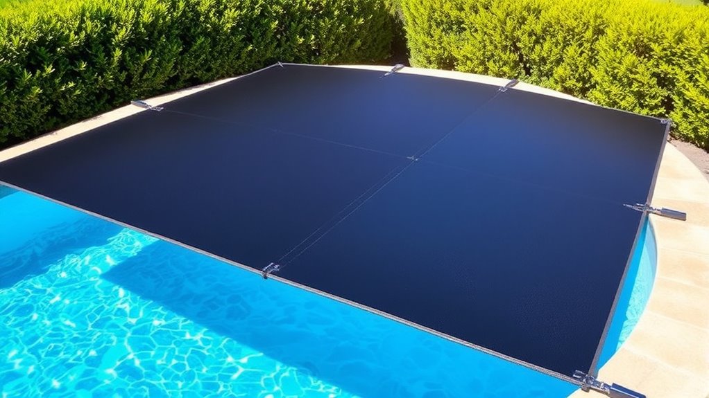 pool cover size material insulation