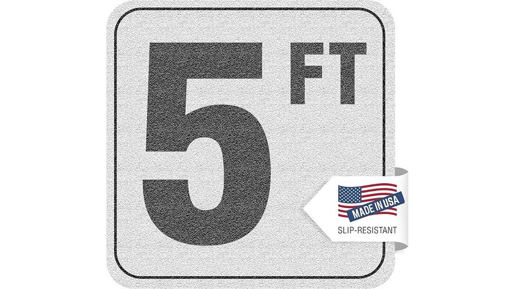 pool depth marker stickers