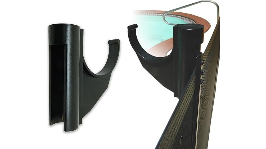pool fence diy hooks