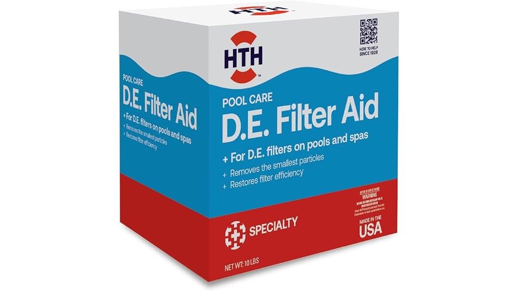 pool filter aid product