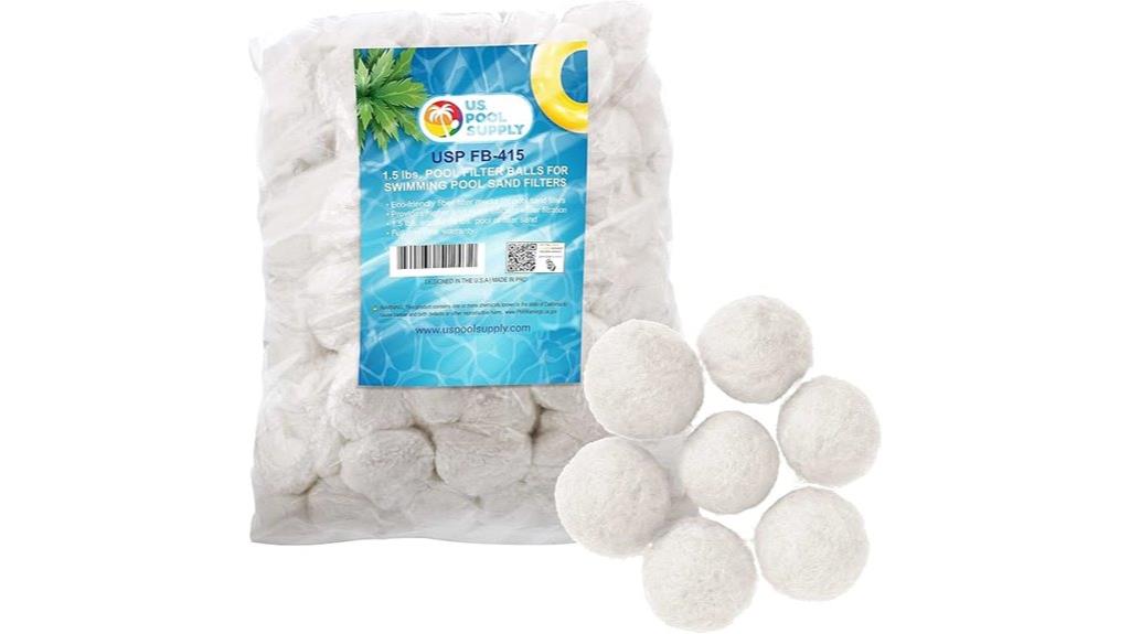 pool filter ball weight