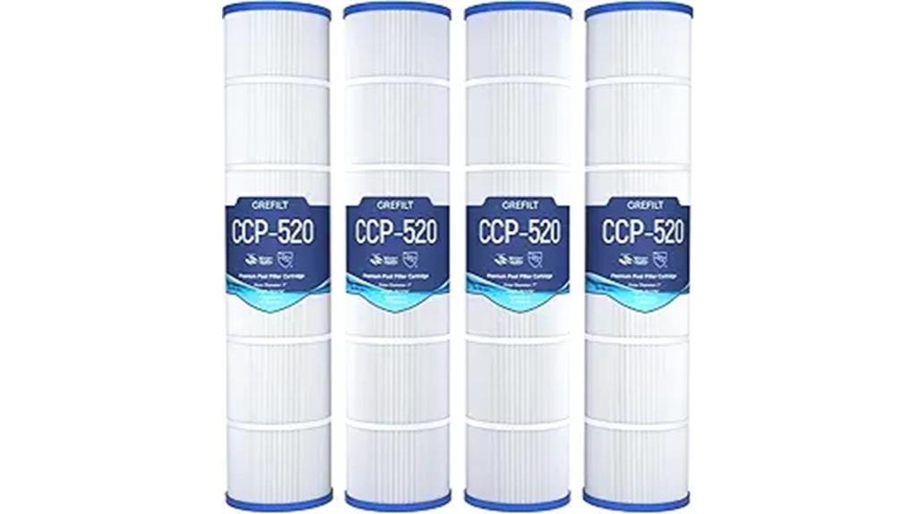 pool filter cartridge set