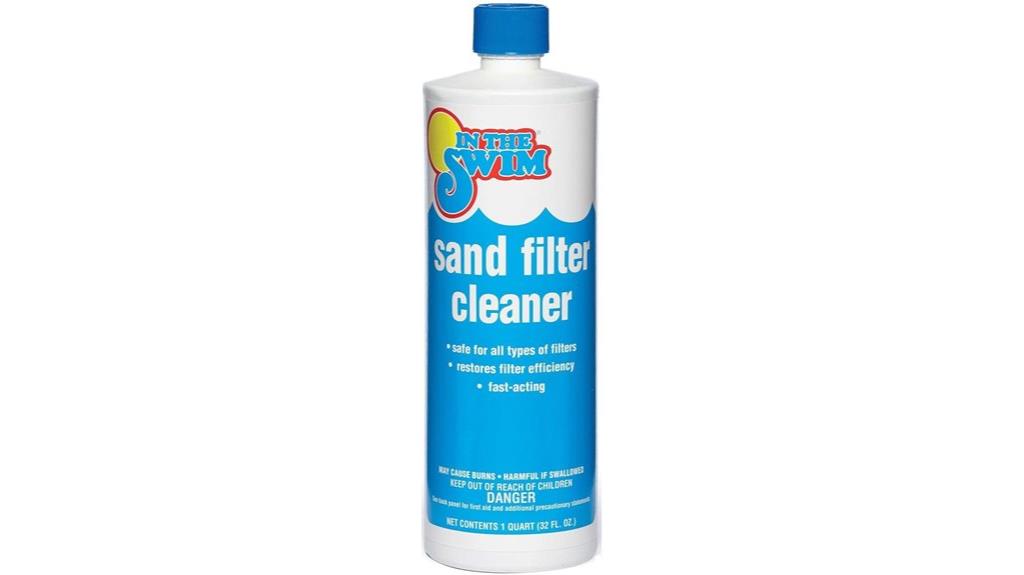 pool filter cleaner quart