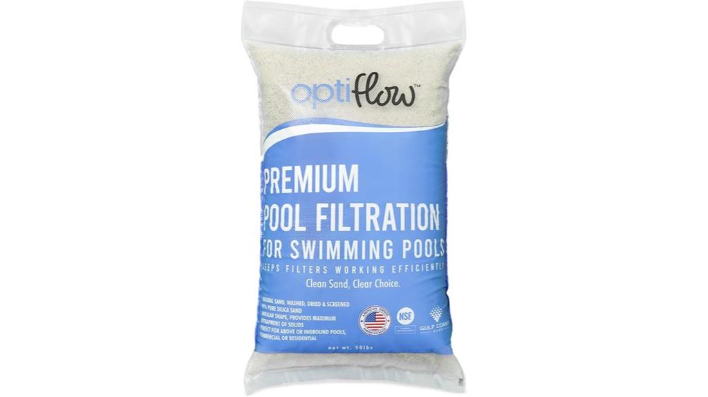 pool filter sand weight