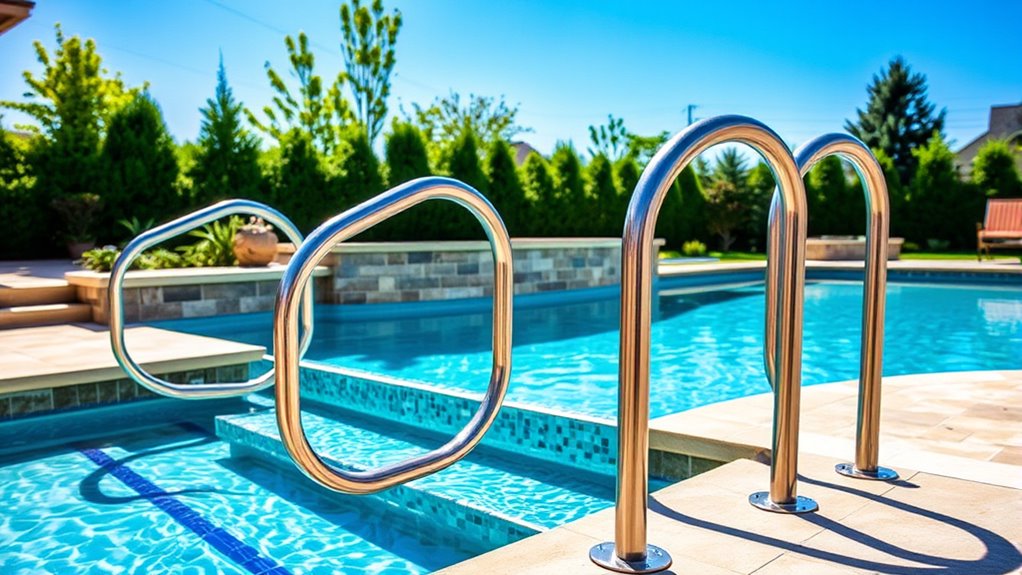 pool handrail selection criteria