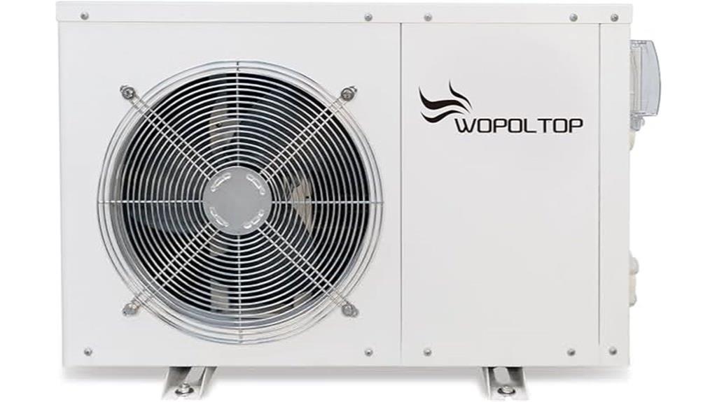 pool heat pump capacity