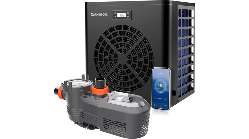 pool heat pump variable speed