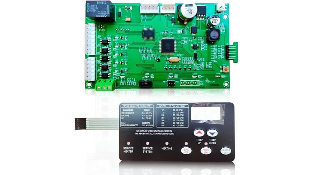 pool heater control replacement
