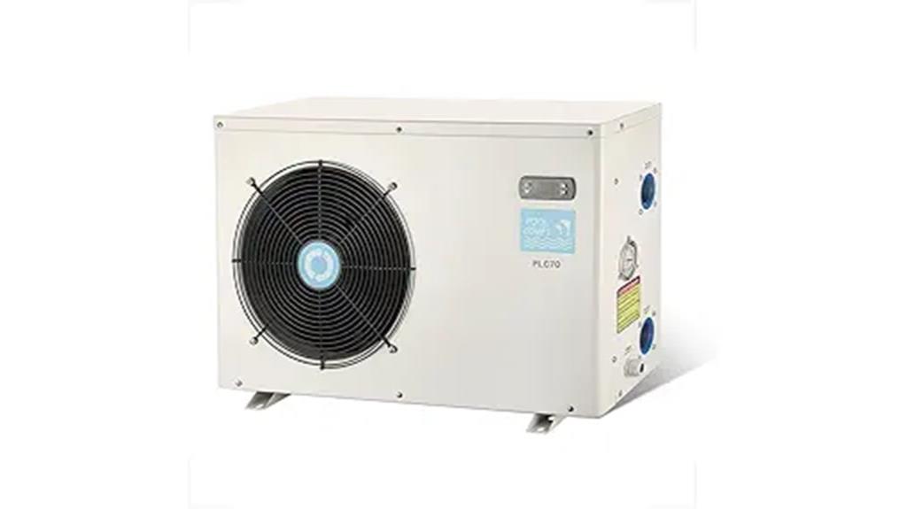pool heater for 6000 gallon pools