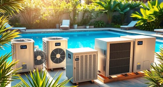 pool heating and cooling options