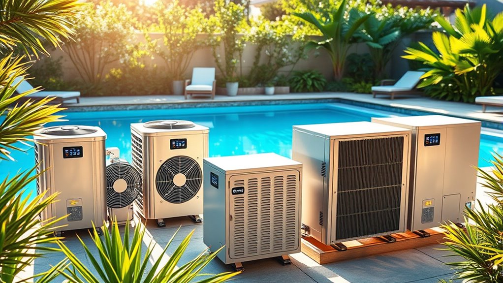 pool heating and cooling options