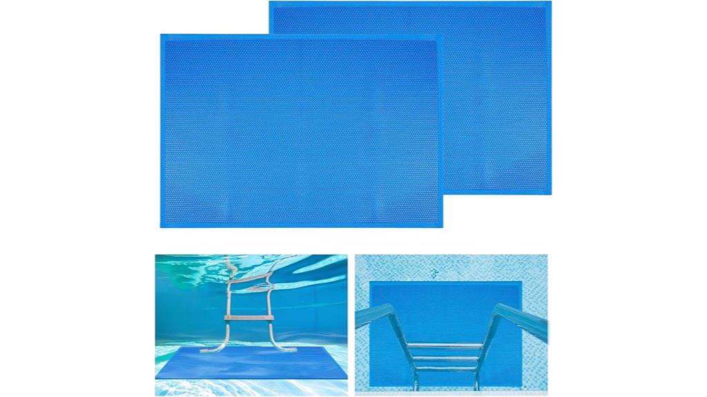 pool ladder step mats