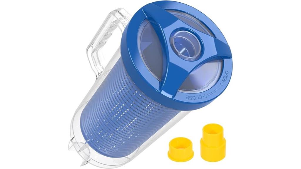pool leaf canister