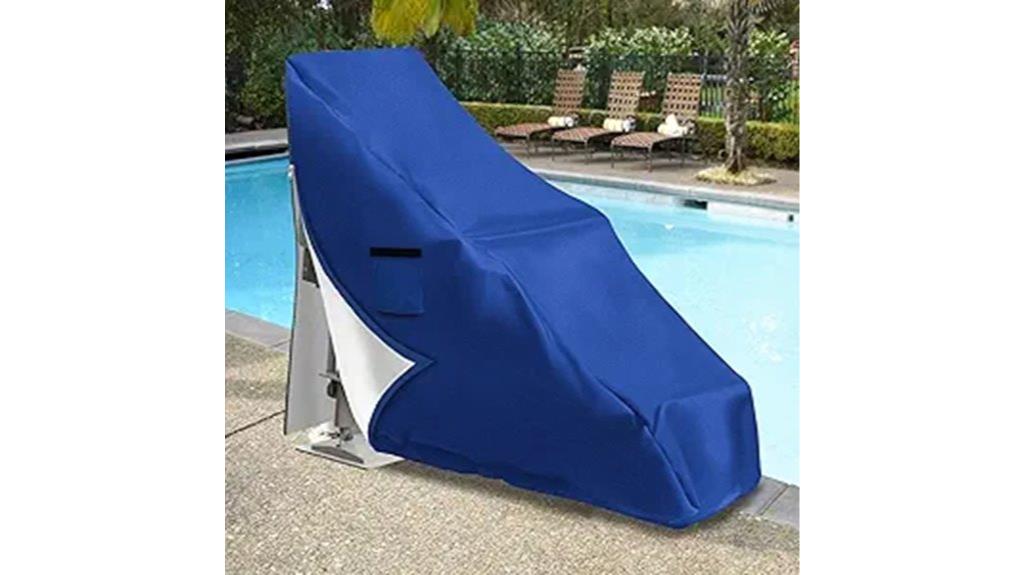 pool lift waterproof cover