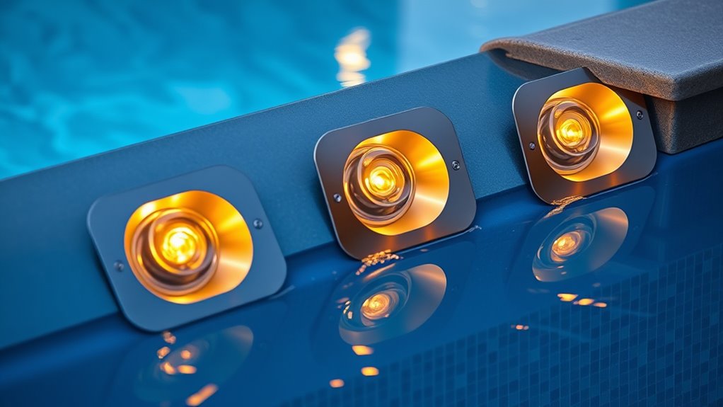 pool light niche selection