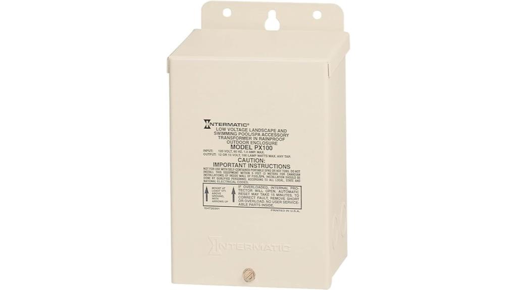 pool light safety transformer