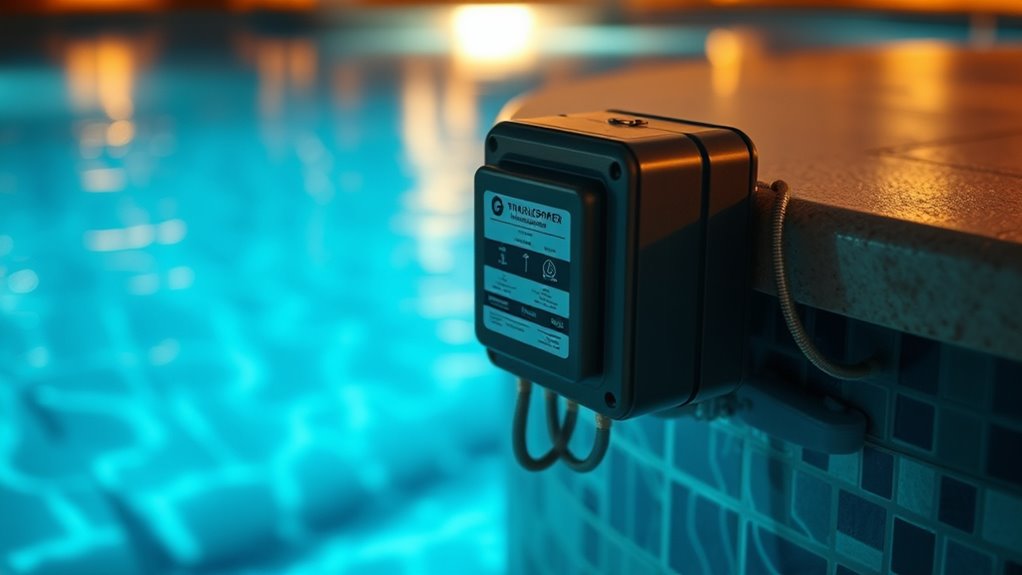 pool light transformer selection