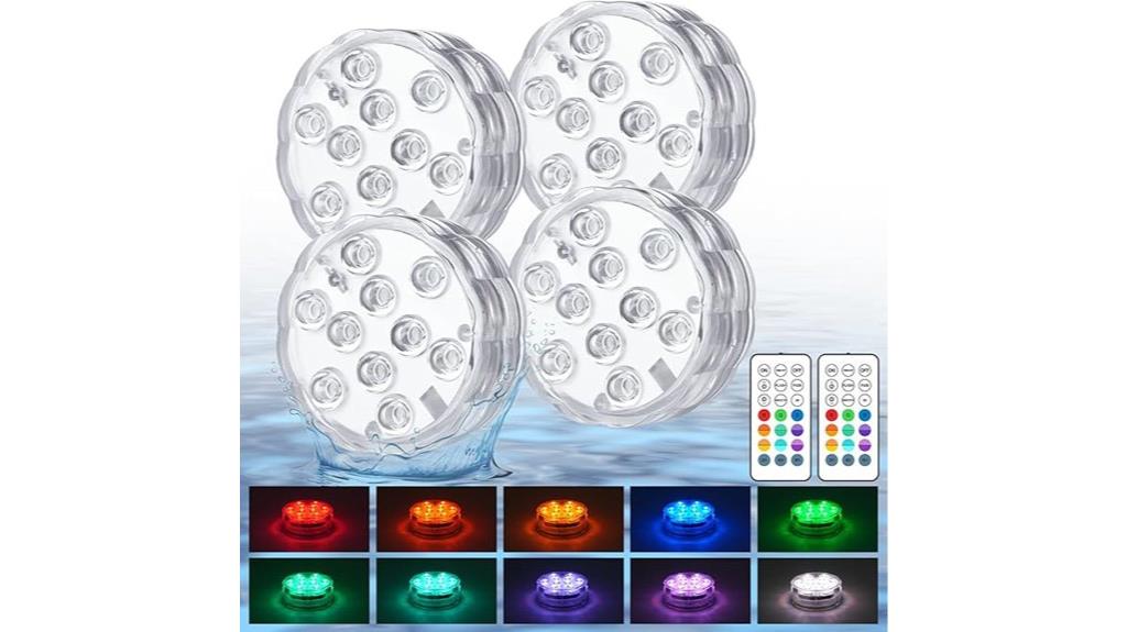 pool lights with remote