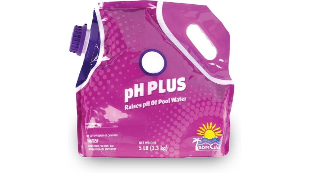 pool ph increase powder