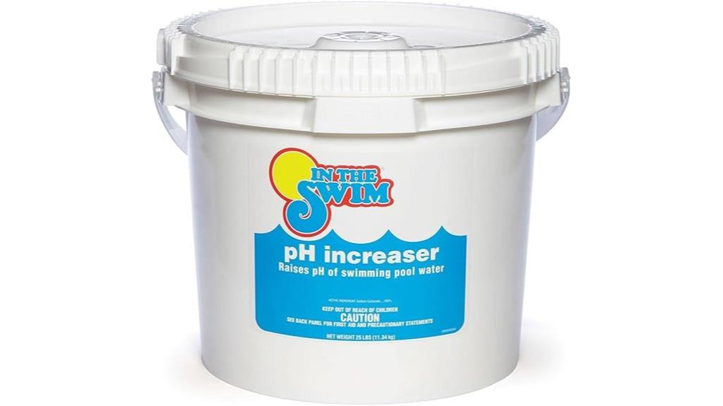 pool ph increaser 25 lbs