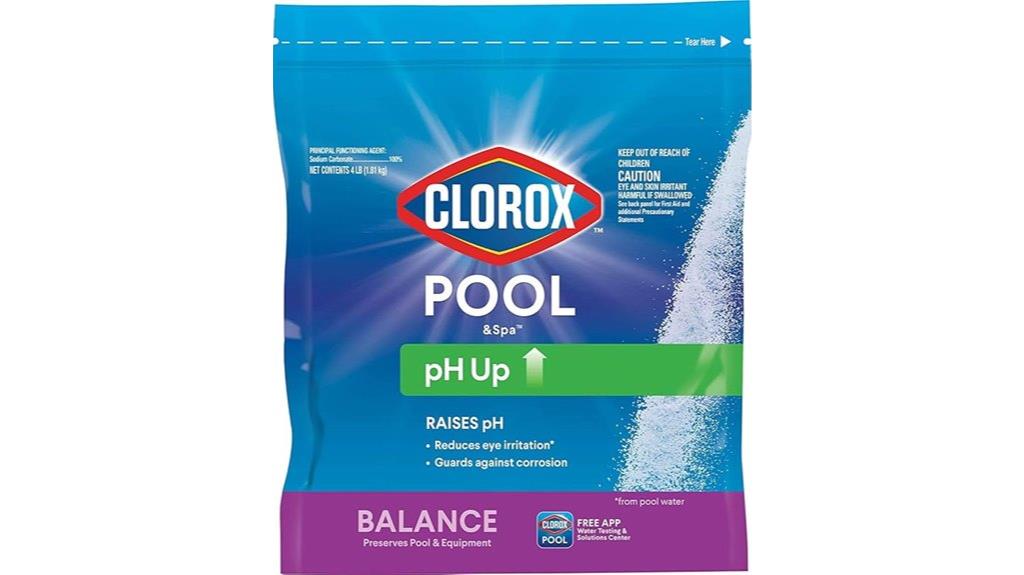 pool ph level increase
