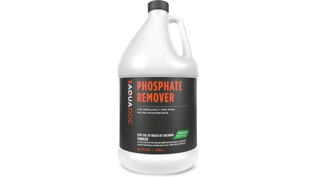 pool phosphate remover bottle