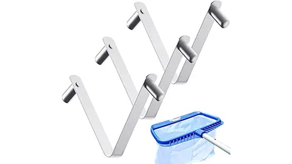 pool pole clips set