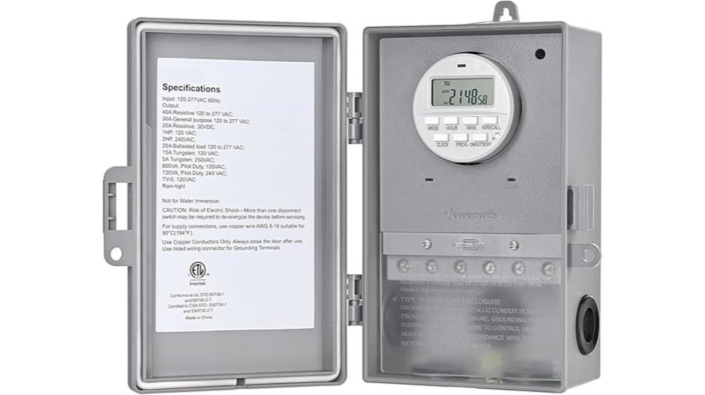 pool pump timer