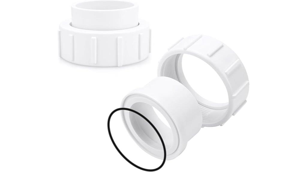pool pump union adapters