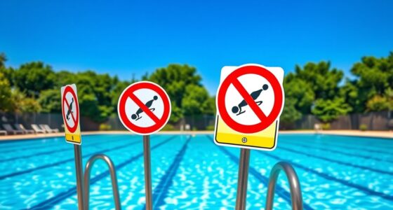 pool safety no diving