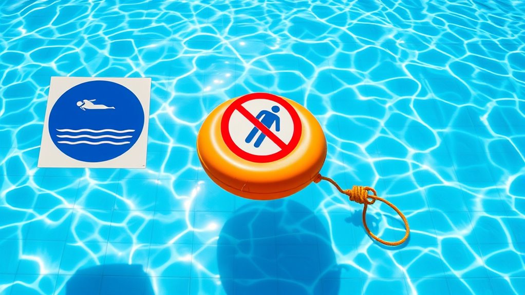 pool safety signage details