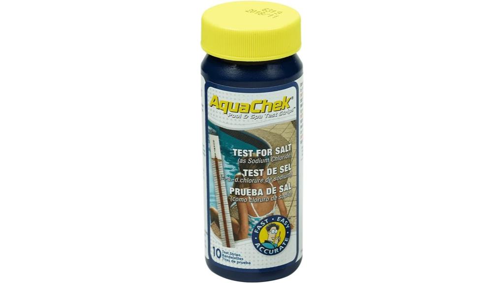 pool salt level test