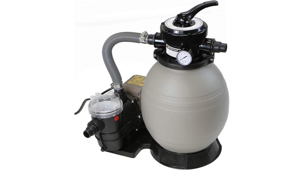 pool sand filter system