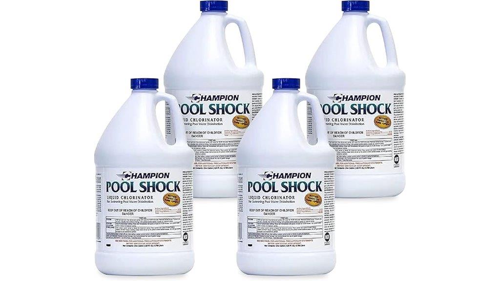 pool shock 4 pack