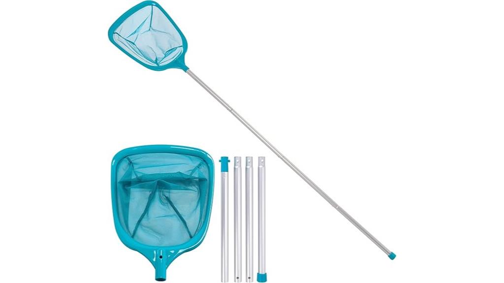 pool skimmer with pole