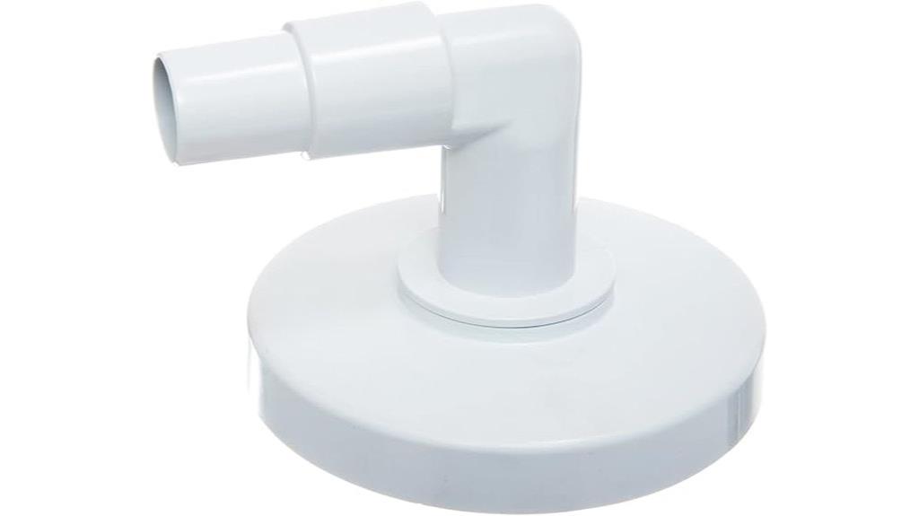 pool skimming plate adapter