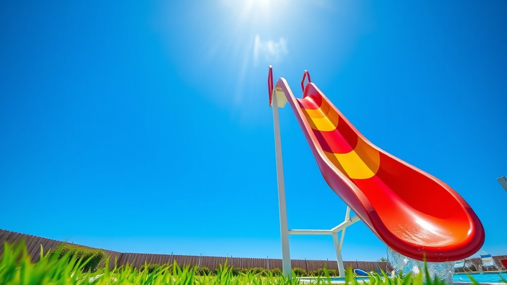 pool slide selection criteria