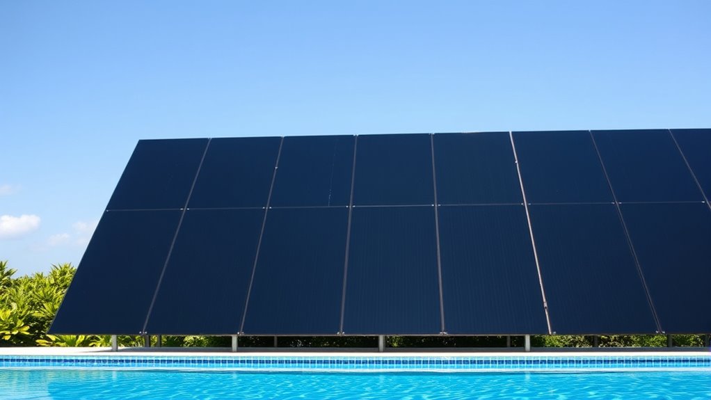 pool solar collector calculations