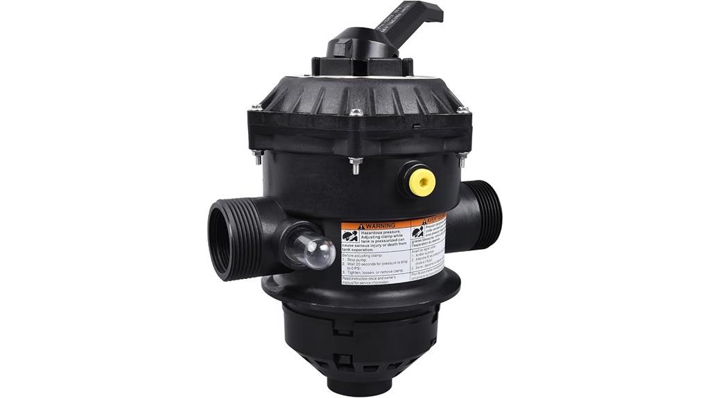 pool spa valve clamp