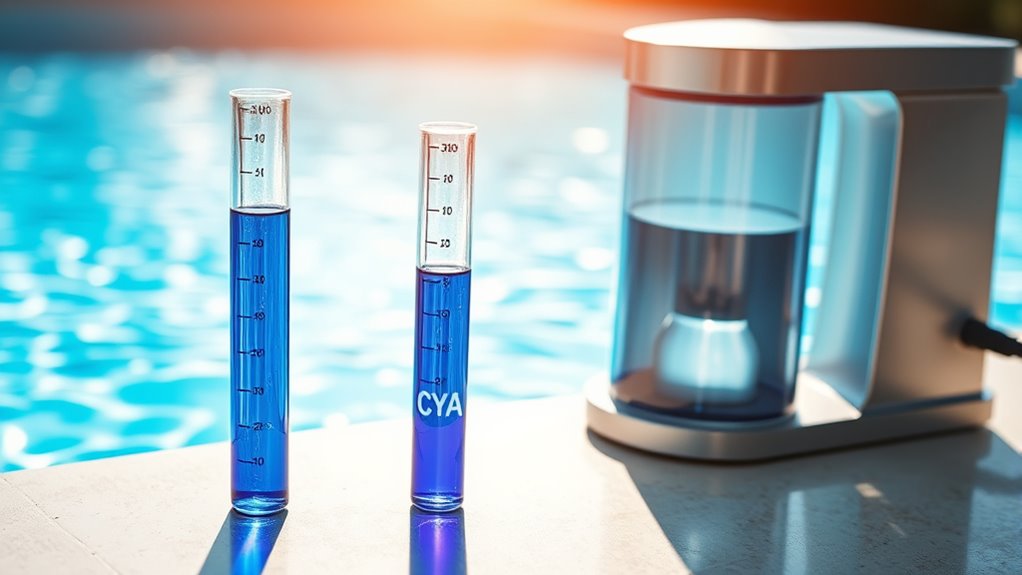 pool stabilizer maintains chlorine
