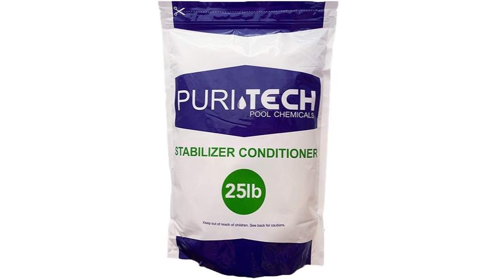 pool stabilizer with uv