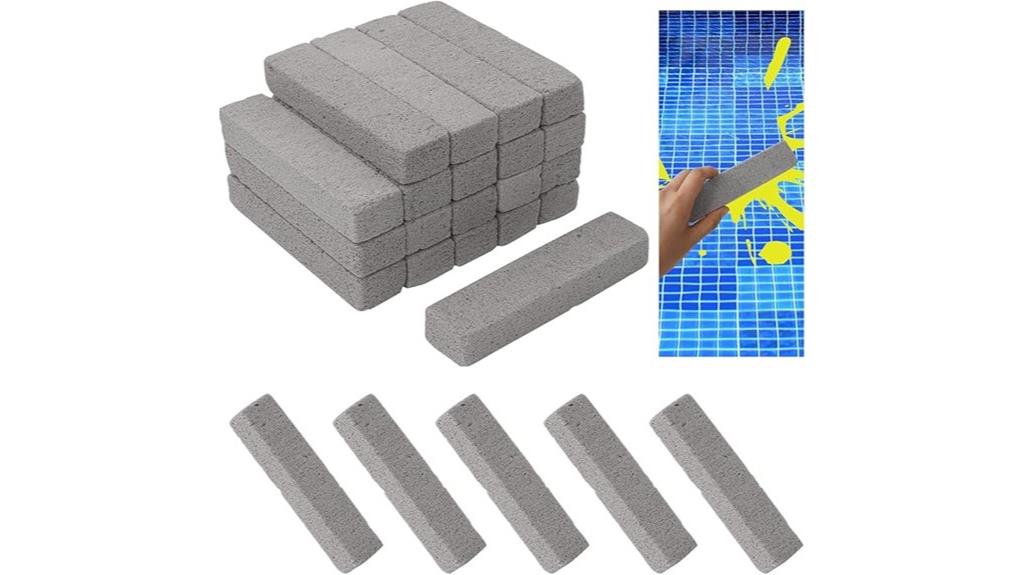 pool surface cleaning stones