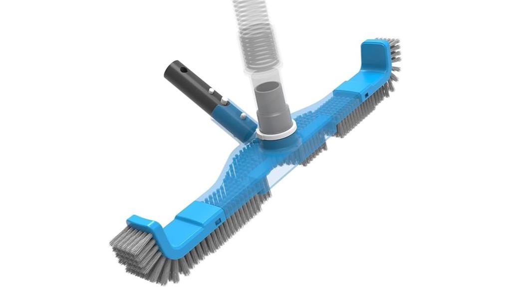pool vacuum head with swivel