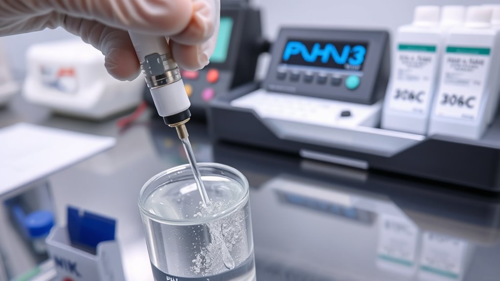 prevent metal contamination during testing