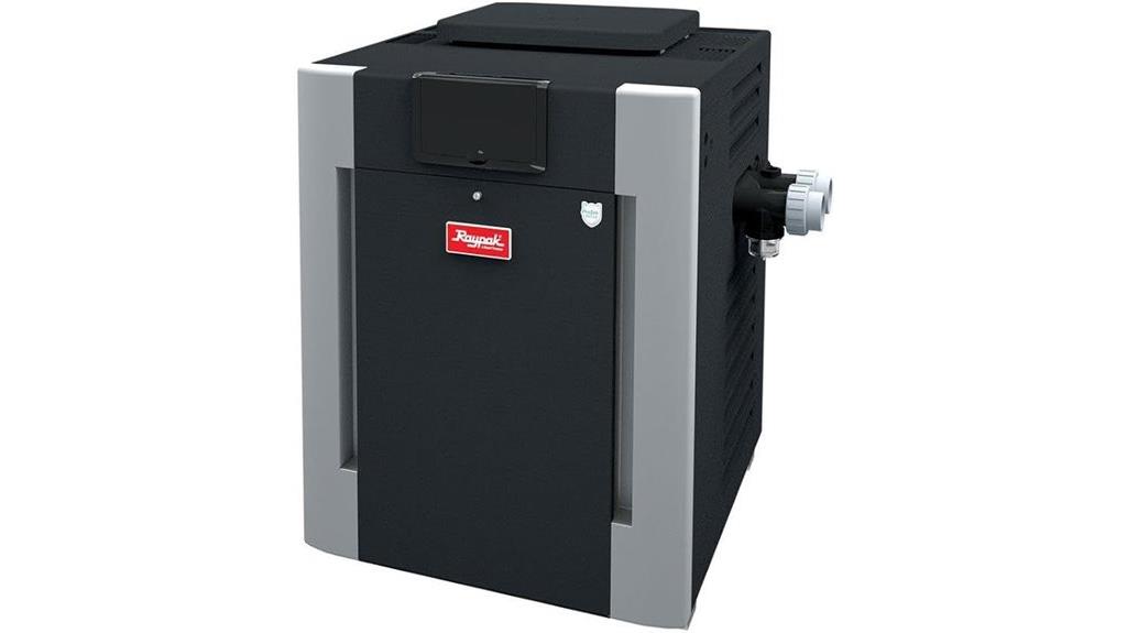 propane pool heater digital