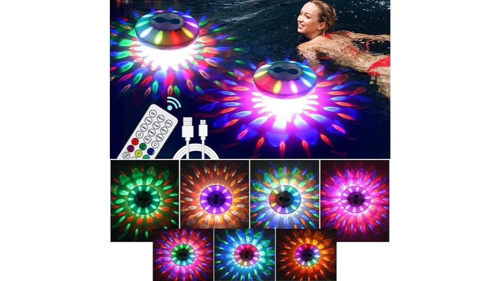 rechargeable pool light