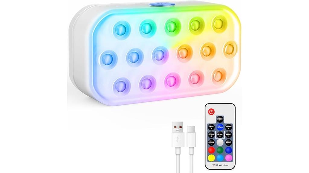 rechargeable underwater pool lights