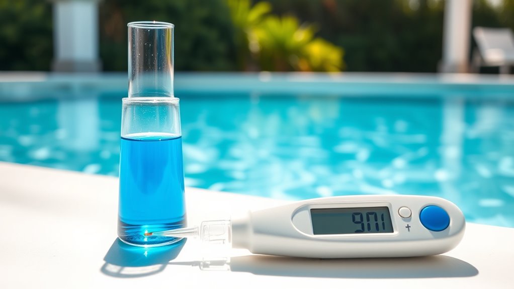 regular pool ph testing